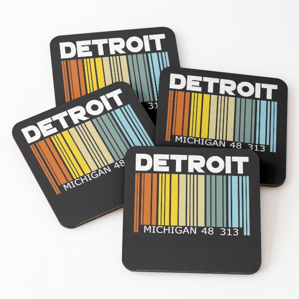 Item preview, Vintage Retro Detroit Michigan Home City designed and sold by ArtistThara.
