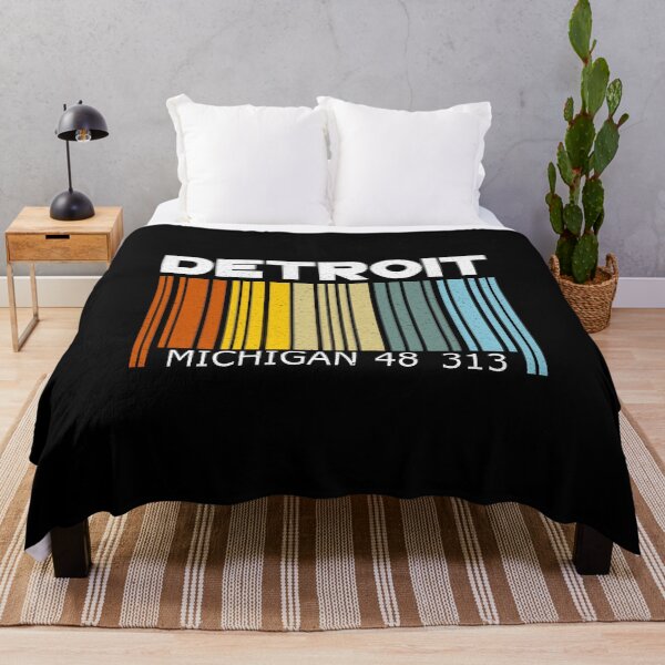 Item preview, Vintage Retro Detroit Michigan Home City designed and sold by ArtistThara.