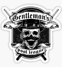 Pegatina Gentleman's Pool League