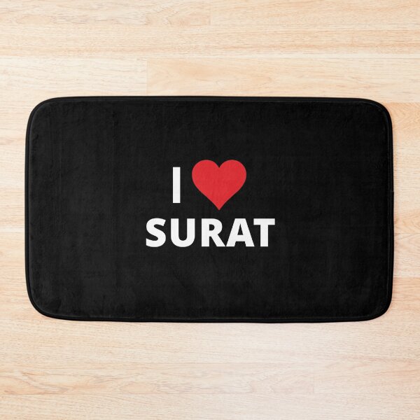 Item preview, I Love Surat (dark) designed and sold by mugify.