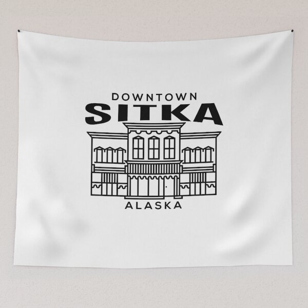 Item preview, Downtown Sitka AK designed and sold by HalpinDesign.