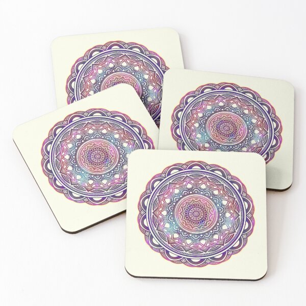 Item preview, Popular Mandala Design // Multi Color Tie Dye Rainbow Psychedelic Trendy designed and sold by AEJdesign.