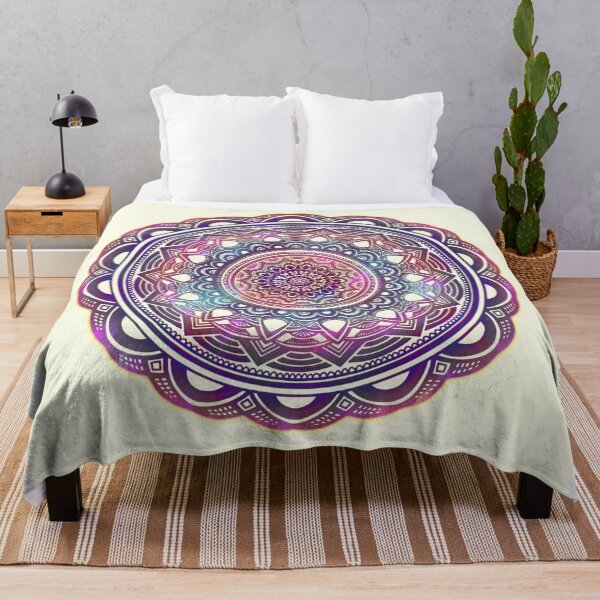 Item preview, Popular Mandala Design // Multi Color Tie Dye Rainbow Psychedelic Trendy designed and sold by AEJdesign.