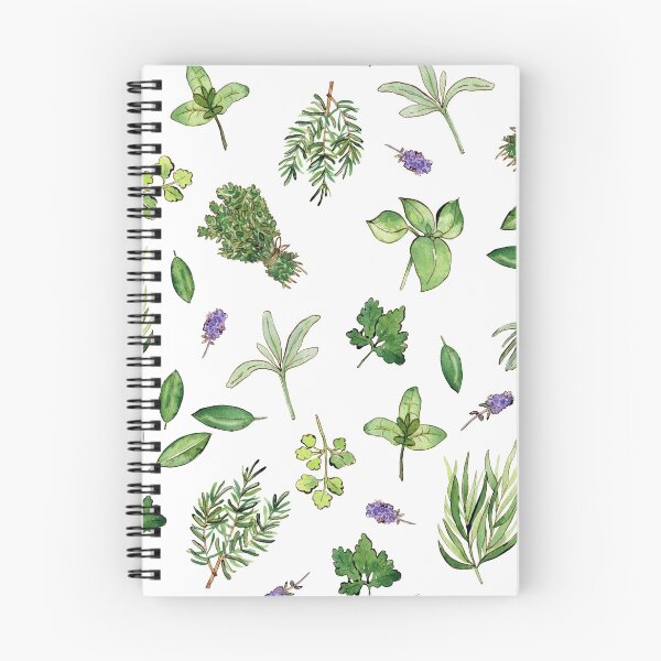 Item preview, Herbs watercolor pattern designed and sold by AnjeseAnna.