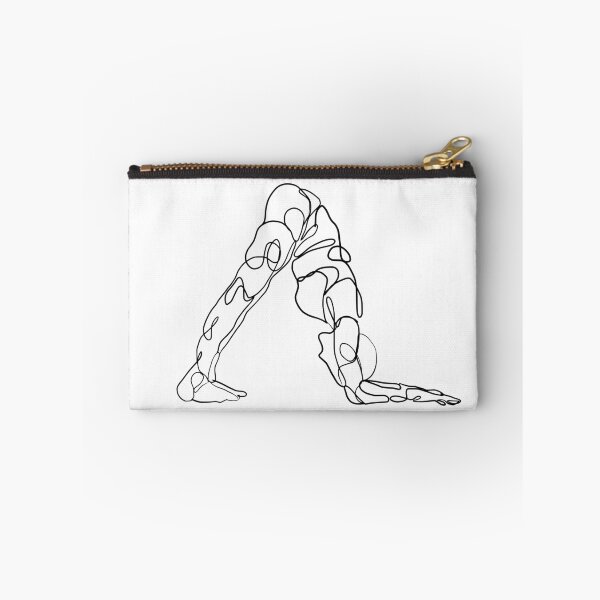 Item preview, Contour Line Yoga-Dolphin Pose 1  designed and sold by FranksArtWorld.
