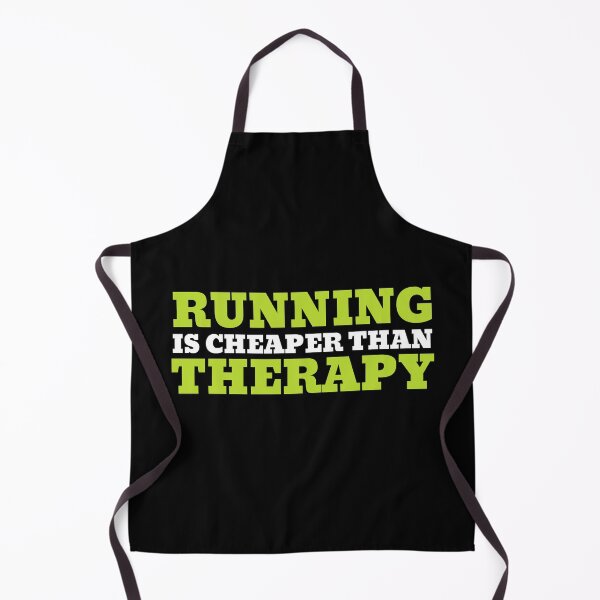 Item preview, Running is Cheaper Than Therapy designed and sold by VBeesTees.