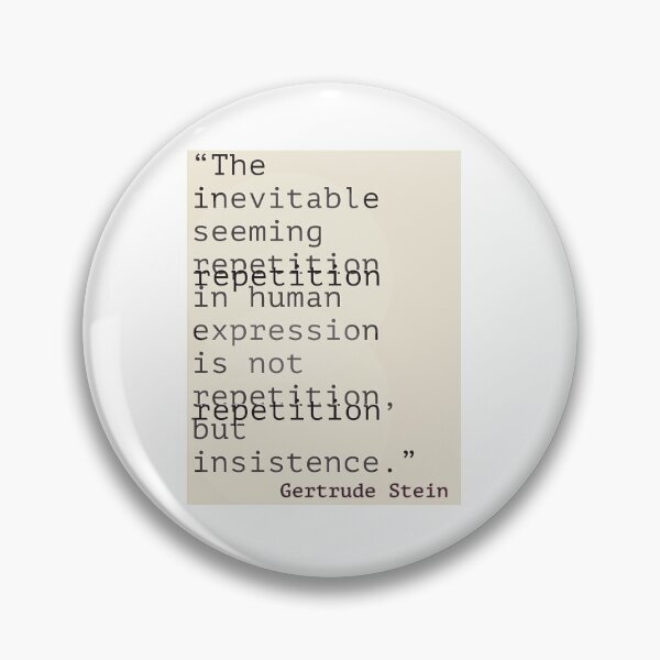 Item preview, GERTRUDE STEIN - POETRY designed and sold by PetrifiedEnj73.
