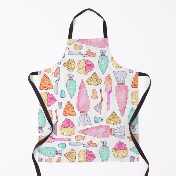 Item preview, Frosting and cupcakes watercolor pattern designed and sold by AnjeseAnna.
