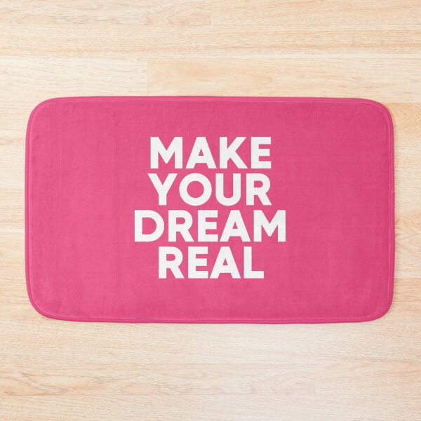 Item preview, Make Your Dreams Real - Motivational Quote #8 designed and sold by SalahBlt.