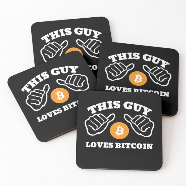 Item preview, Who Loves Bitcoin, THIS GUY designed and sold by Bitcoin-Fashion.
