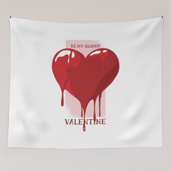 Item preview, Bloody Heart Valentine designed and sold by Piztees.