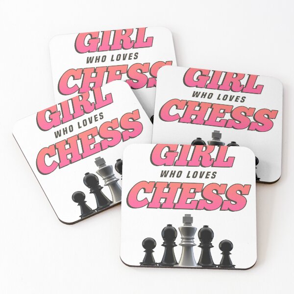Item preview, Just A Girl Who Loves Chess designed and sold by angus77ok.