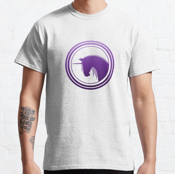 Purple MONOKERUS Badge Classic T-Shirt