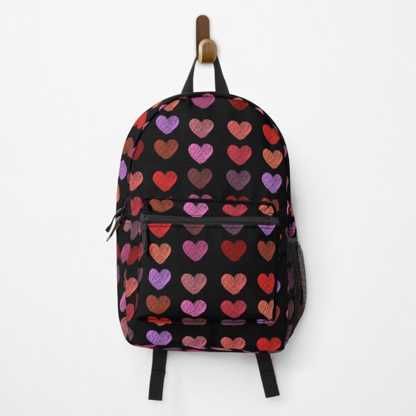 Item preview, Heart pattern and sticker - red edition designed and sold by InyasArt.