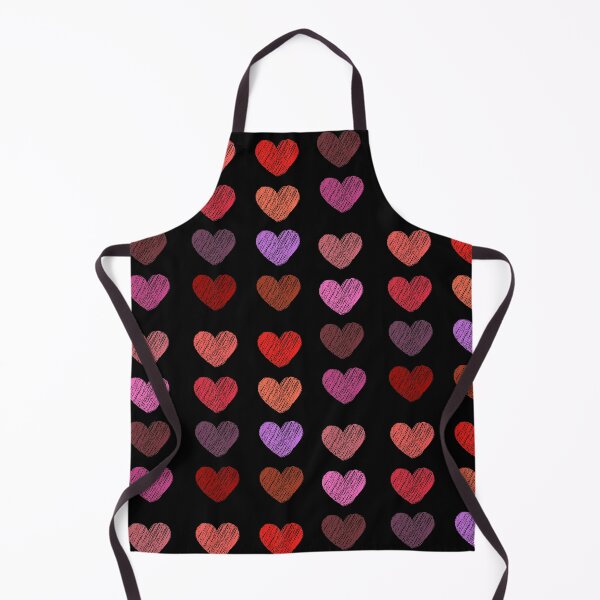 Item preview, Heart pattern and sticker - red edition designed and sold by InyasArt.