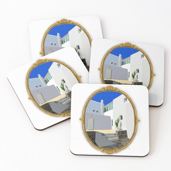Item preview, Mykonos designed and sold by GworksofArt.
