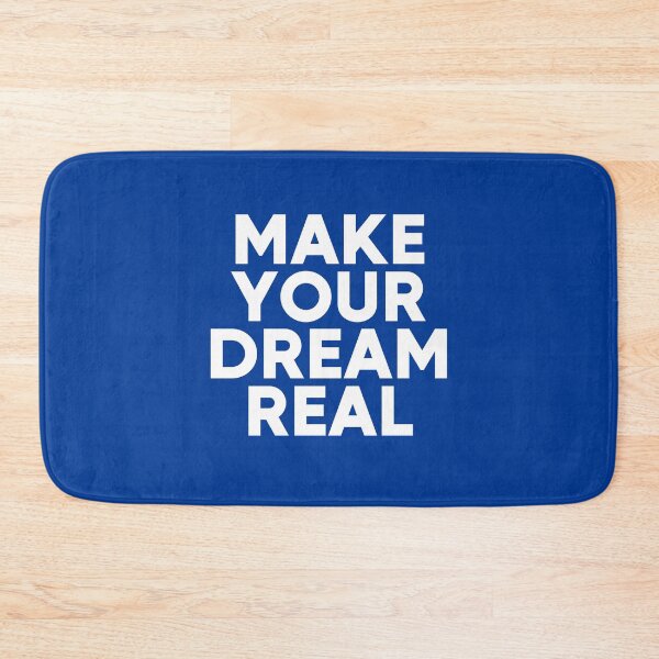 Item preview, Make Your Dreams Real - Motivational Quote #9 designed and sold by SalahBlt.