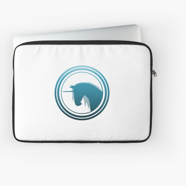 Aqua MONOKERUS Badge Laptop Sleeve