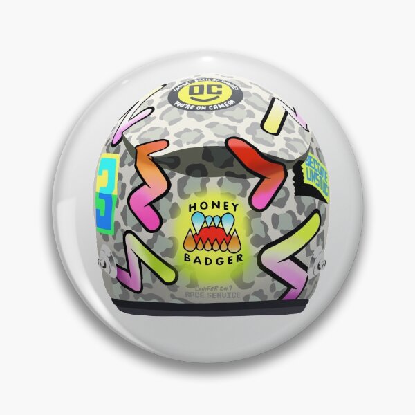 Item preview, Daniel Ricciardo 2020 Helmet F1 designed and sold by NephNeph.