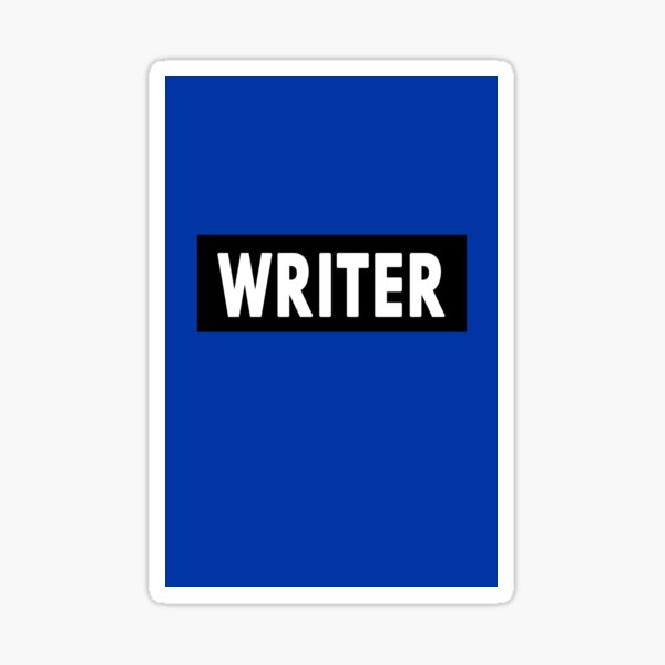 Writer Richard Castle Sticker