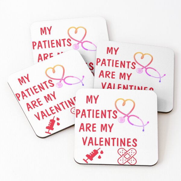 Item preview, My patients are my valentines designed and sold by Toonify4U.