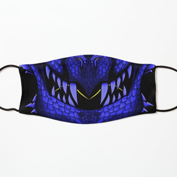 Blue Dragon Mouth Mask V2 Kids Mask