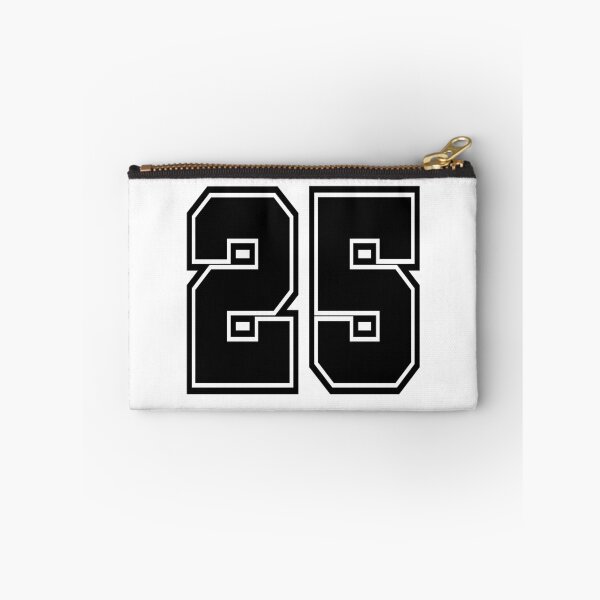 Item preview, 25 shirt number college style number designed and sold by GeogDesigns.
