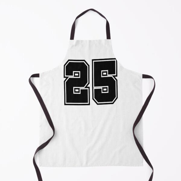 Item preview, 25 shirt number college style number designed and sold by GeogDesigns.