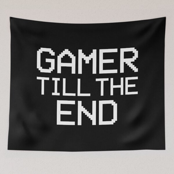 Item preview, Gamer till the end designed and sold by Statim.
