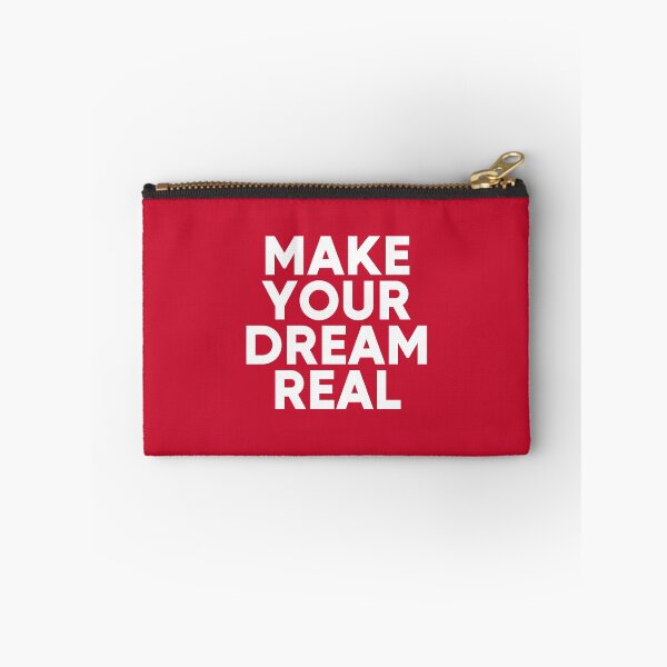 Item preview, Make Your Dreams Real - Motivational Quote #10 designed and sold by SalahBlt.