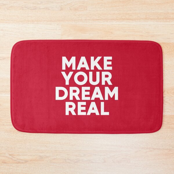 Item preview, Make Your Dreams Real - Motivational Quote #10 designed and sold by SalahBlt.
