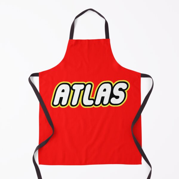 Item preview, Personalize Atlas Funny Bricks Childhood Retro Toy designed and sold by Urosek.