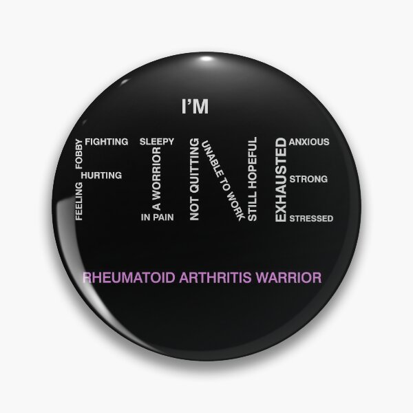 Item preview, Rheumatoid Arthritis Worrior designed and sold by RheumatoidArth.
