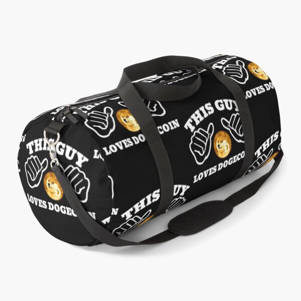 Item preview, This Guy Loves Dogecoin DOGE designed and sold by Bitcoin-Fashion.