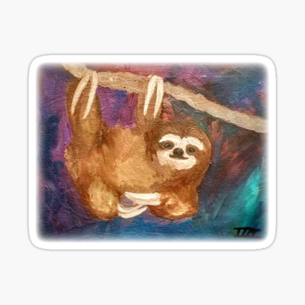 Item preview, Galaxy sloth designed and sold by assnchips.