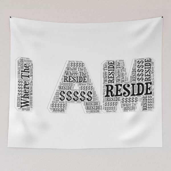 Item preview, Where The Money Reside ( I AM $$$$$ Text) designed and sold by JWIZZY.