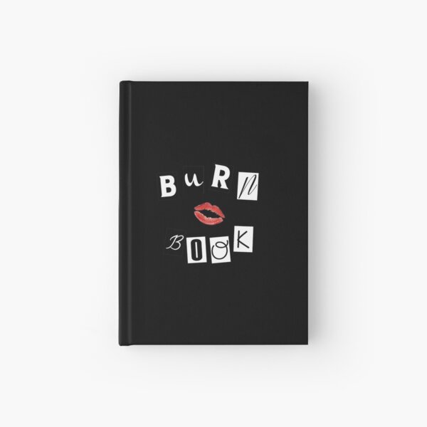 mean girls burn book (black) Hardcover Journal