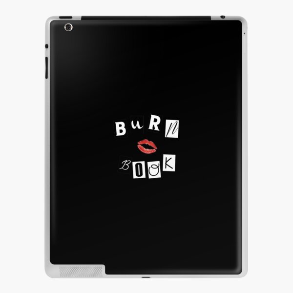 mean girls burn book (black) Sticker for Sale by angelarchives