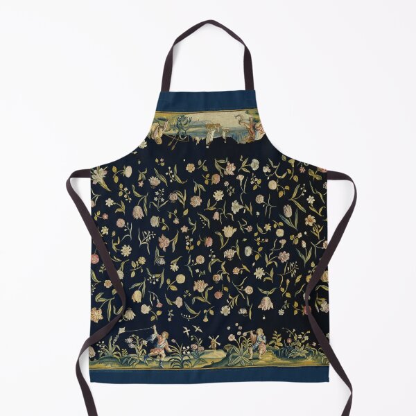 Item preview, Tapestry: the Four Elements and a Strewn Floral Pattern designed and sold by ebrawne.