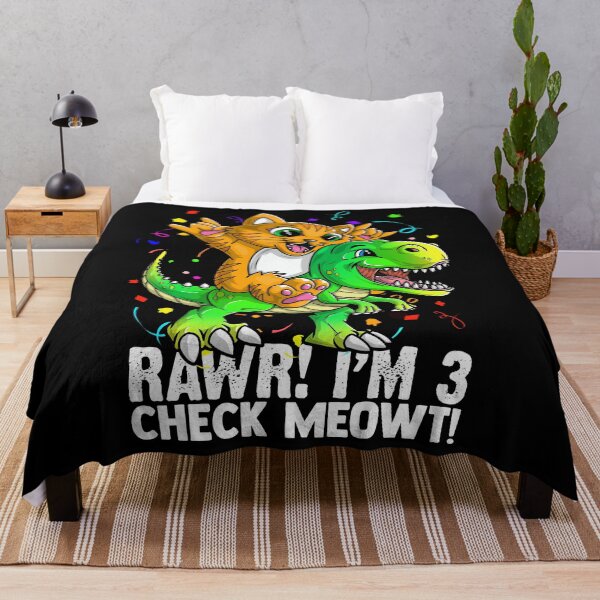 Item preview, Copy of Copy of Rawr I am 3 check meowt!  designed and sold by mermaidselina.