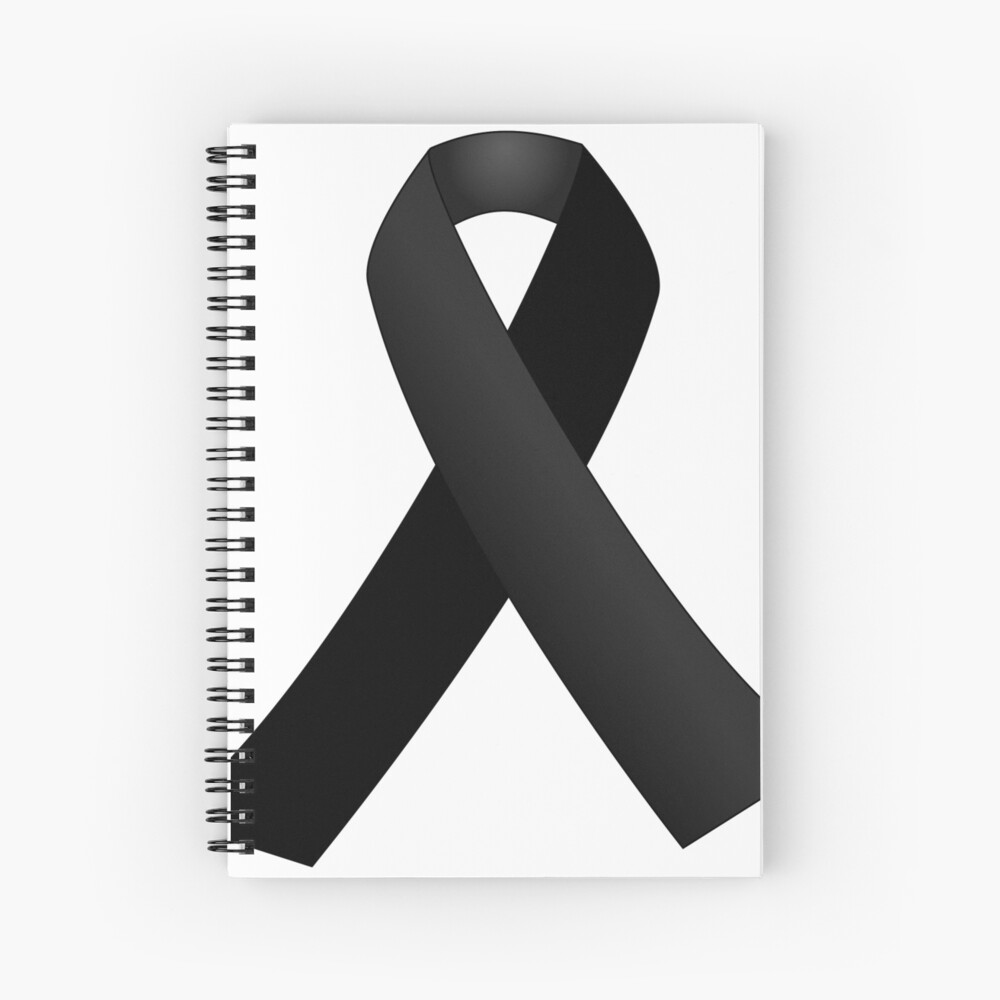 Black Mourning Ribbon | iPad Case & Skin