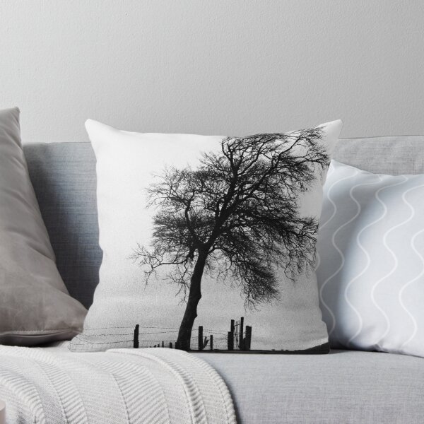 Item preview, That Naked Tree - Black & White Image of a Winter Tree Gothic Style. Sychdyn, Alltami designed and sold by FlorriesAngels.