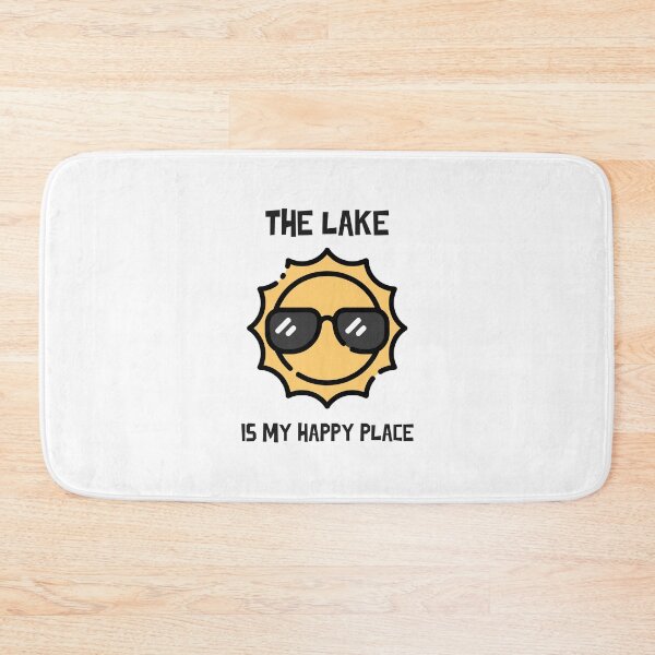Item preview, The Lake is my Happy Place designed and sold by FishWorldwide.