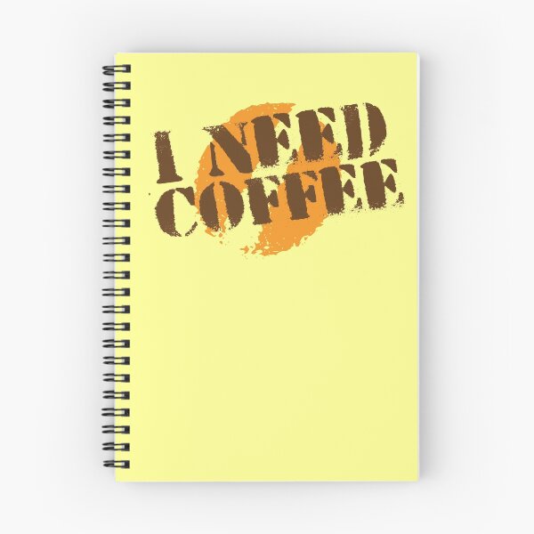 Item preview, I Need COFFEE! with coffee bean imprint designed and sold by jazzydevil.