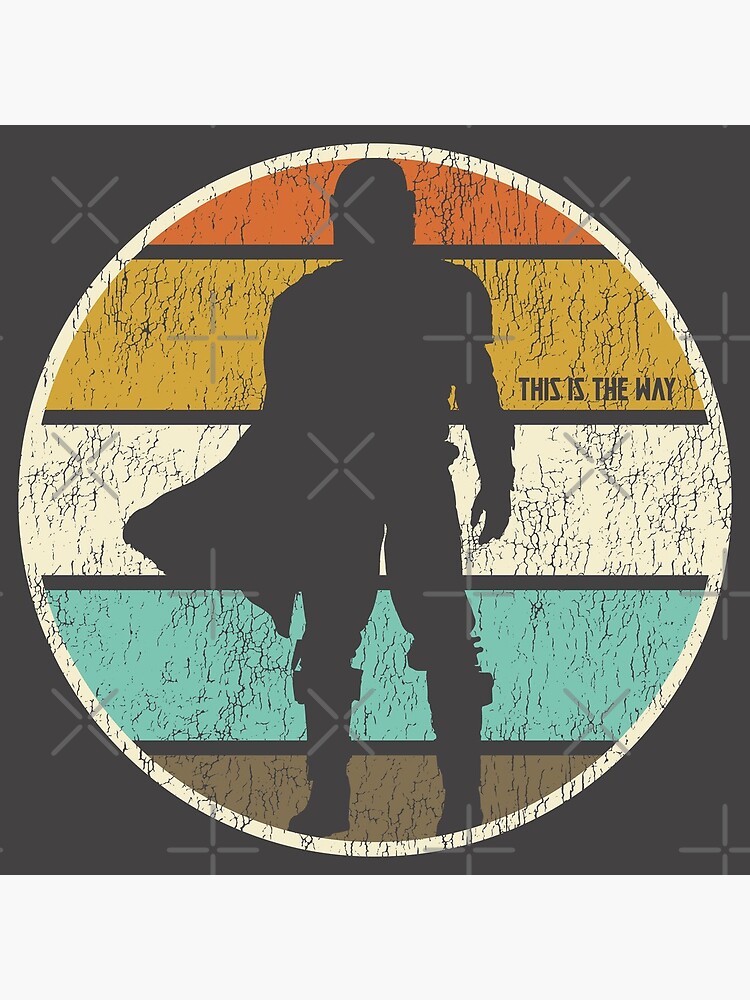 This is the Way Retro Circle by creativearmory
