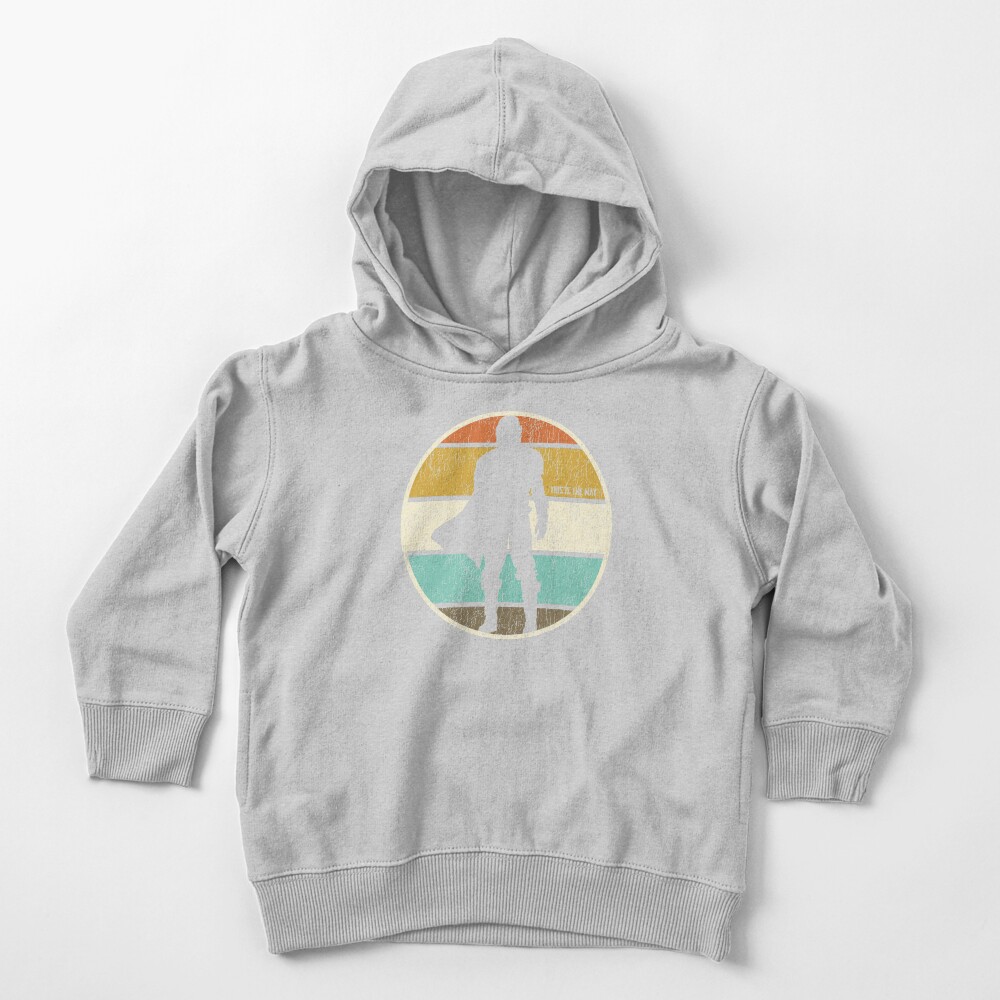 This is the Way Retro Circle Toddler Pullover Hoodie