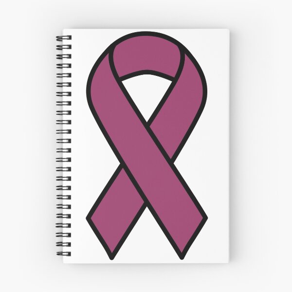 Item preview, Plum Caregivers Ribbon designed and sold by barrelroll1.