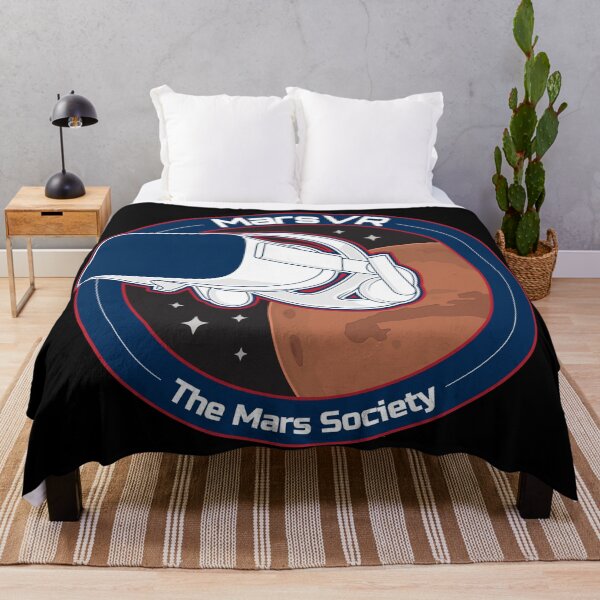Item preview, Flat Mars Society T-Shirt, Mars Planet Tee, Spacemen Shirt, Spacewalk Astronauts Mars Shirt designed and sold by UniqueStylistic.