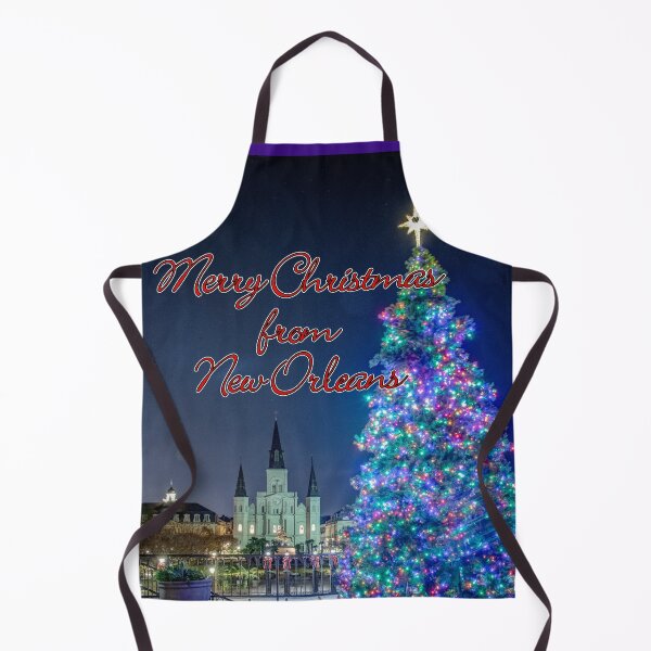 Item preview, Merry Christmas From New Orleans- Jackson Square designed and sold by NOLAPhotoGuild.