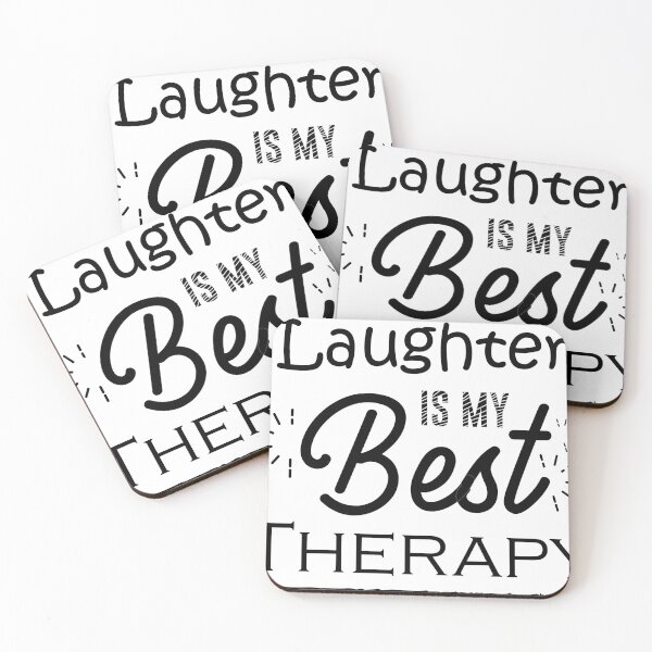 Item preview, Laughter is My Best Therapy ( Black Font ) designed and sold by SidouSenpai.